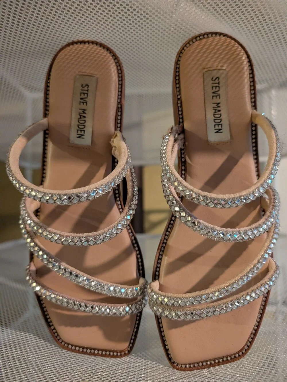 Steve Madden Rhinestone Strappy Sandal